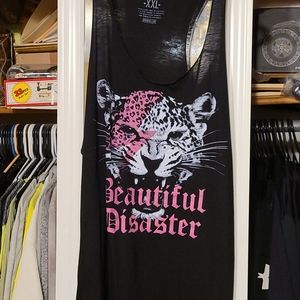 Beautiful Disaster tank top